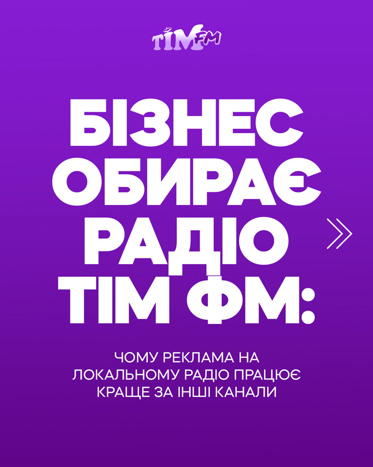 Реклама на Радіо ТІМ ФМ: ефективне просування бізнесу Чернігівщини